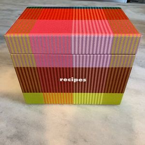 Kate Spade recipe box